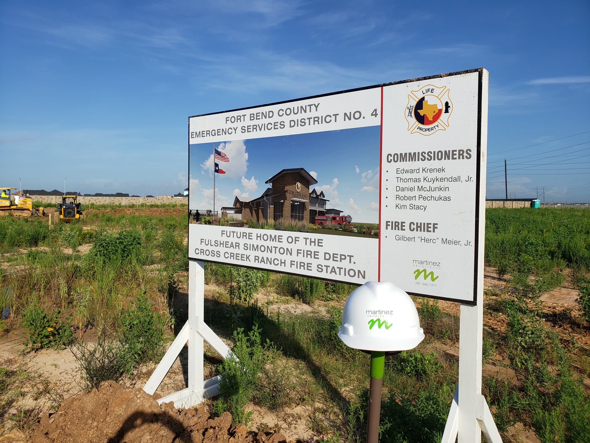 Cross Creek Fire Station Groundbreaking