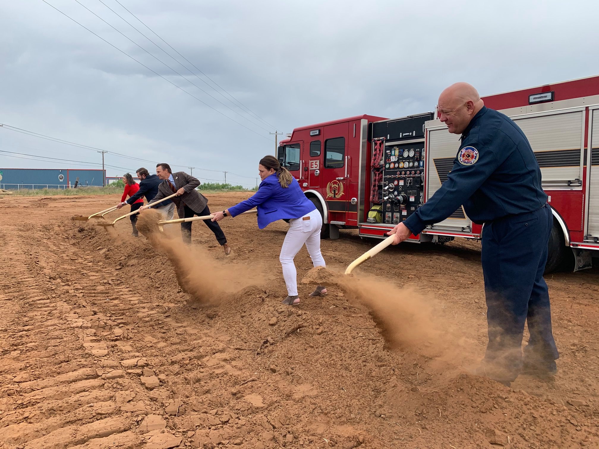 Groundbreaking Event: Midland TX Fire Department