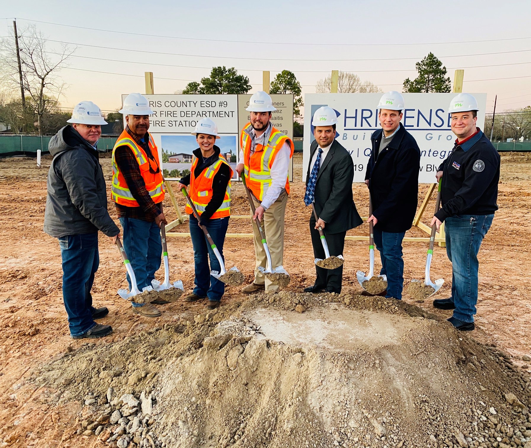 Groundbreaking for Harris Co. ESD 9