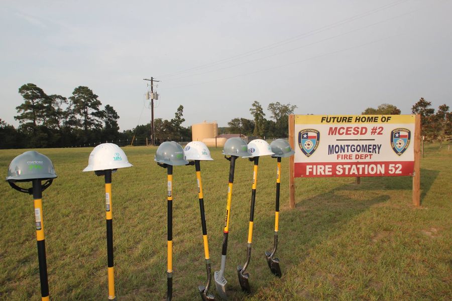 Groundbreaking: Montgomery Co. ESD 3 Fire Station No. 52