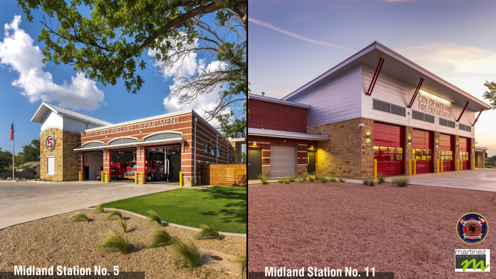 Midland Fire Stations 5 & 11 Martinez Architects